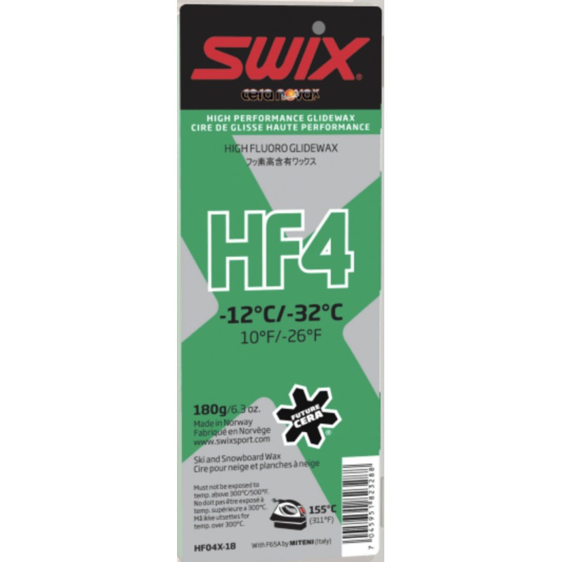 Swix High flour 180 gr glider HF4 -12°/-32°