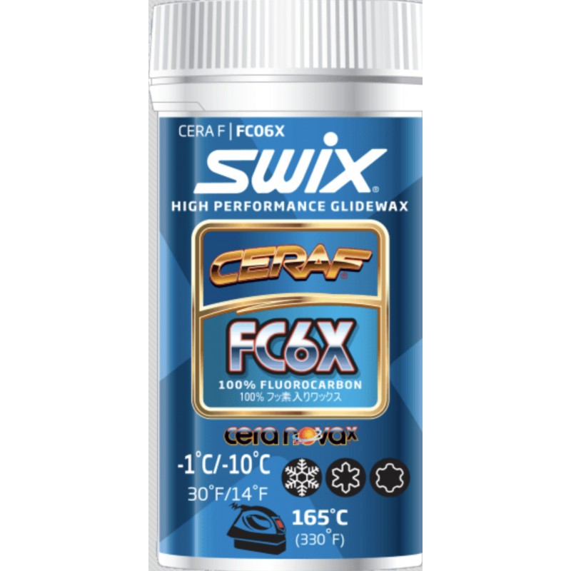 Swix Cera pulver FC6 -1°/-10° Swix Cera pulver FC6 -1°/-10°