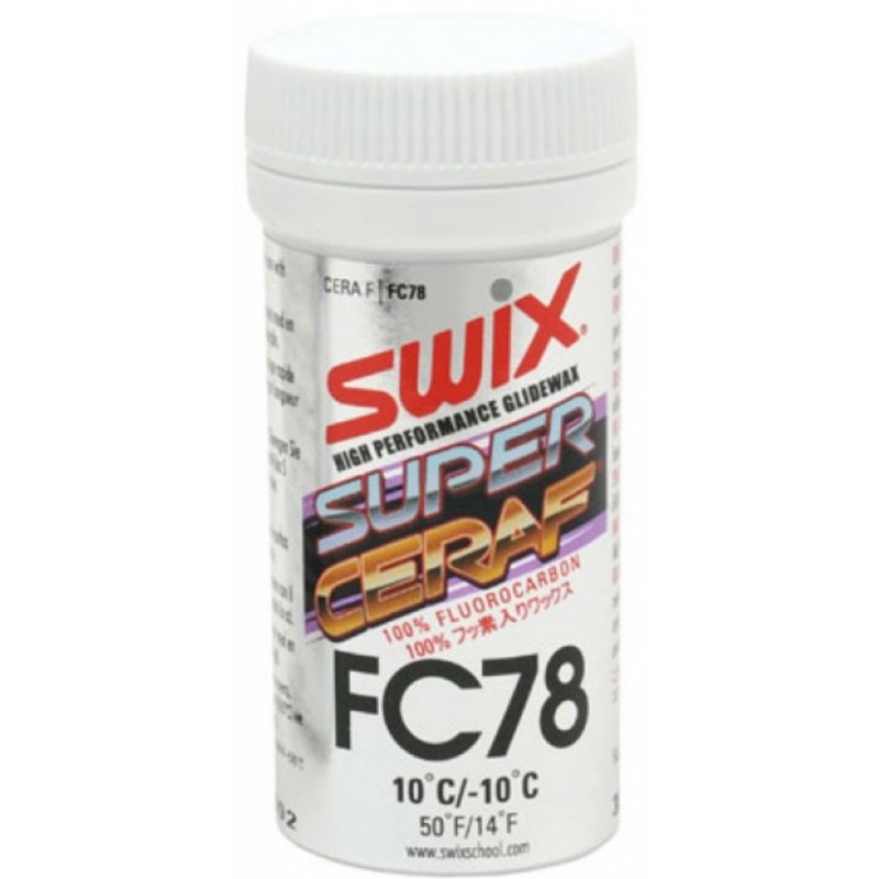Swix Cera pulver FC78 +10°/-10°