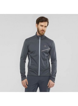 Salomon RS softshell jakke koksgrå/man